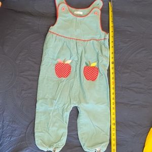 Baby Boden jersey lined overalls